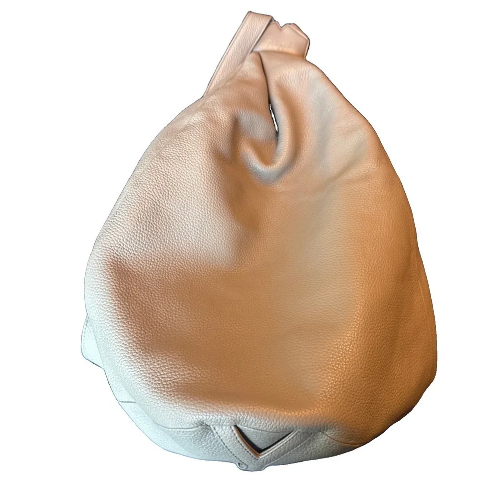 Discord Yohji Yamamoto | Leather Logo Backpack Beige KLDR-0
